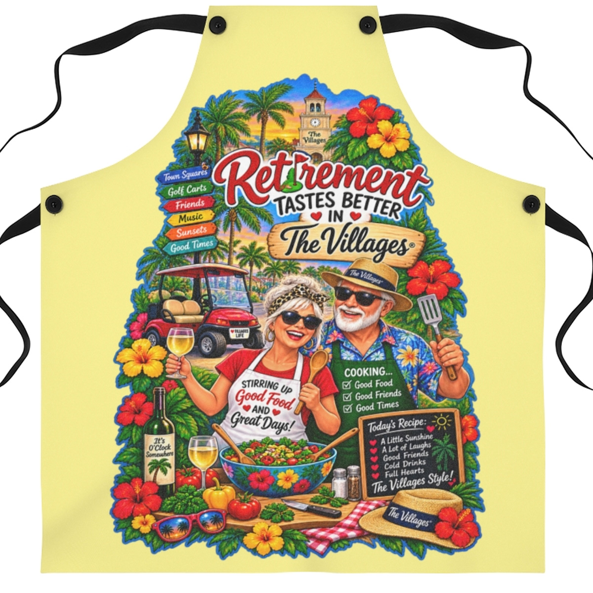 Retirement Tastes Better in The Villages apron