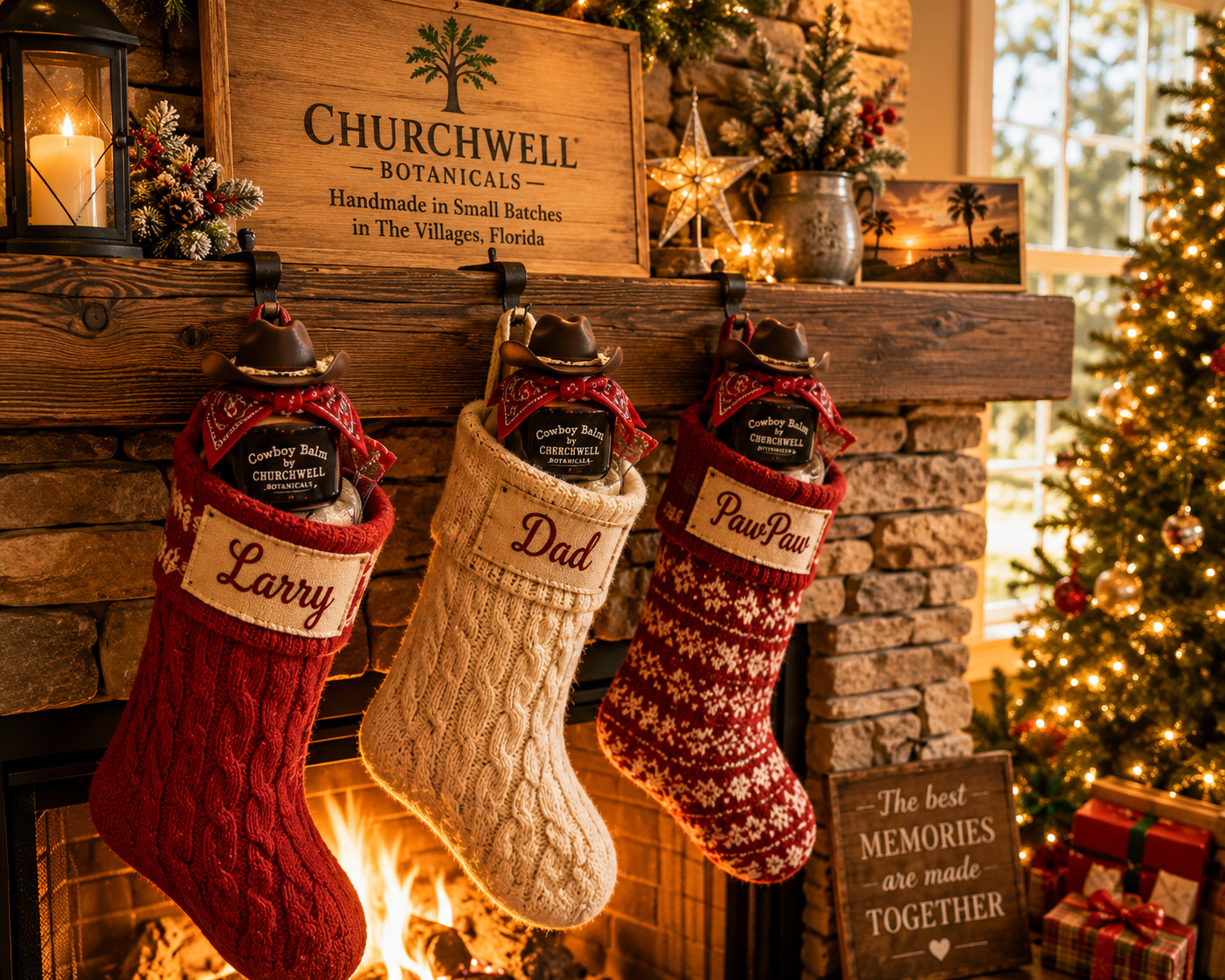Cowboy Shaving Balm Christmas stocking gift
