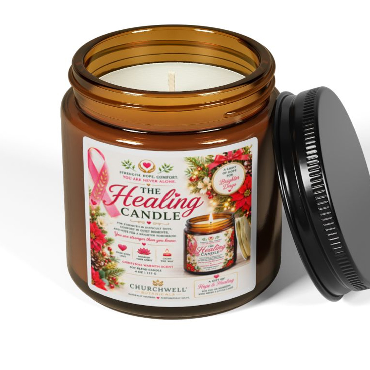 The Healing Candle Churchwell Botanicals