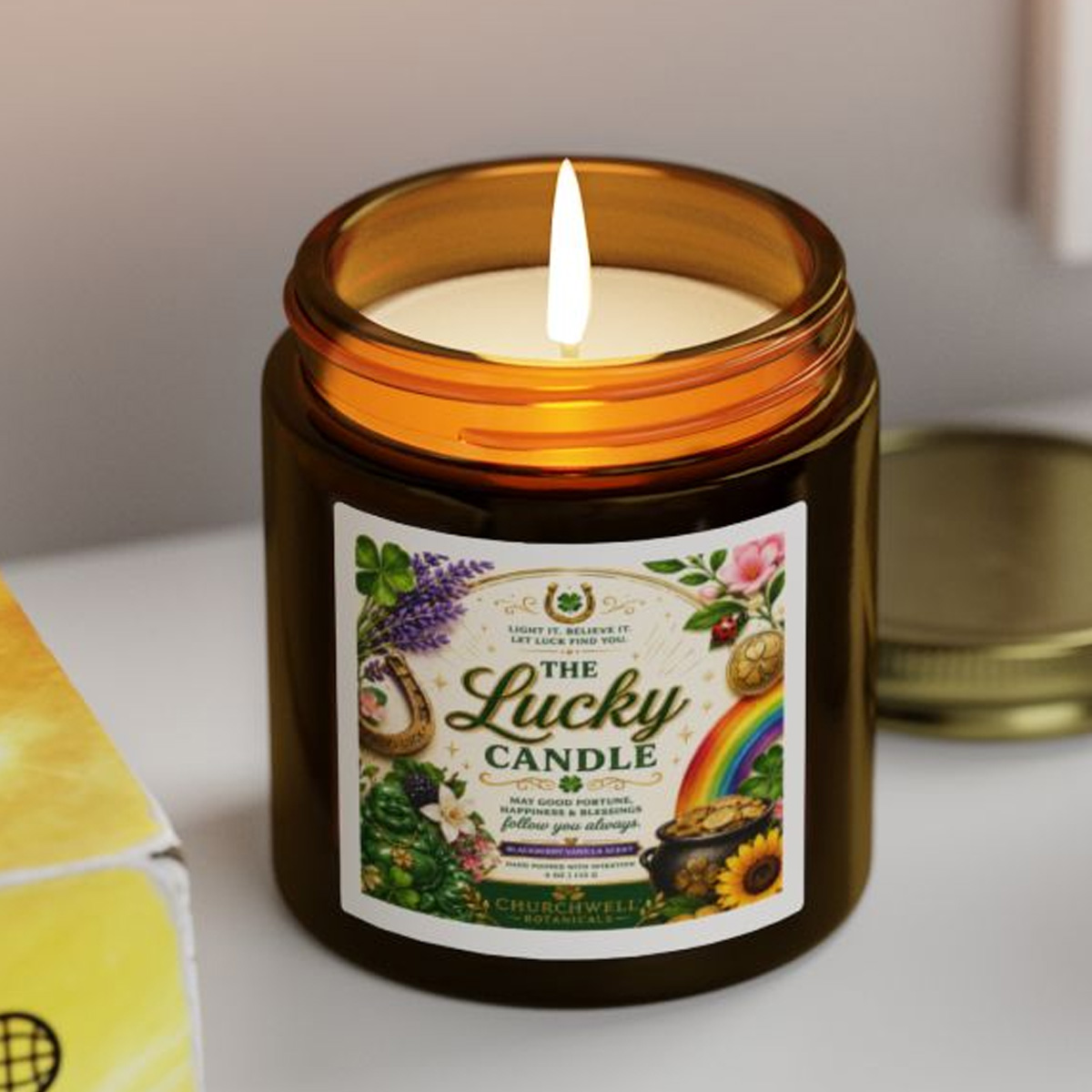 The Lucky Candle Churchwell Botanicals