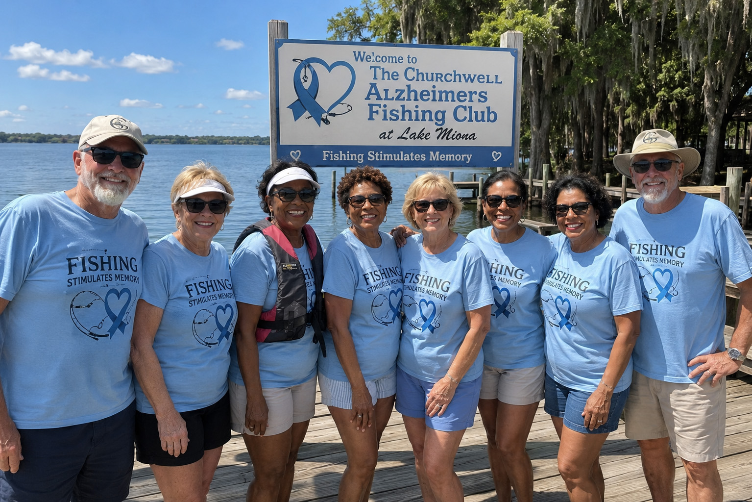 Churchwell Alzheimer's Fishing Club