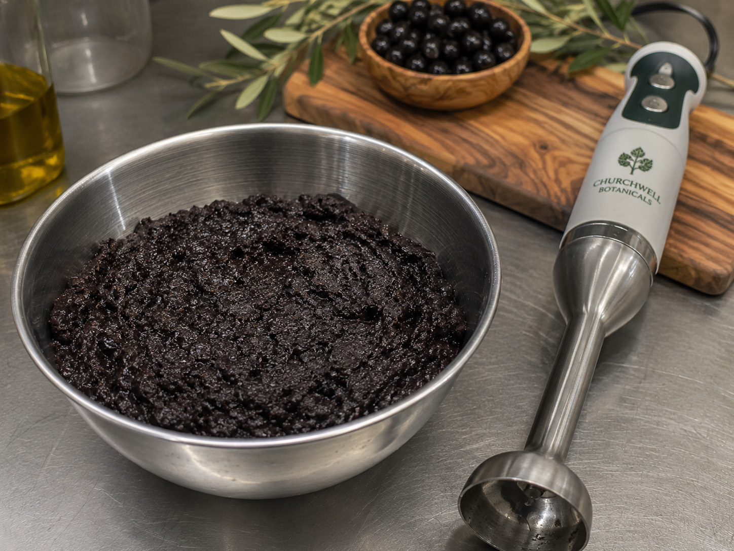 Pureed Black Olives