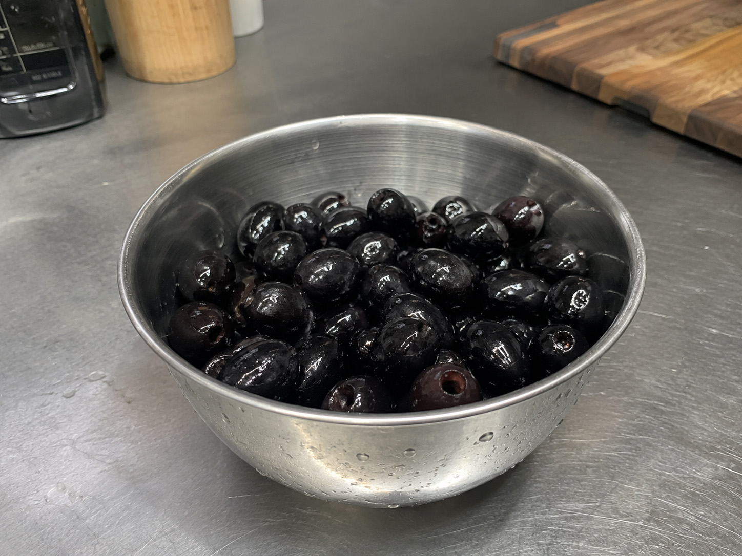 Whole Black Olives