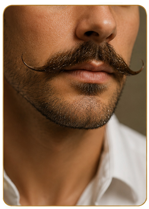 Softens Mustaches