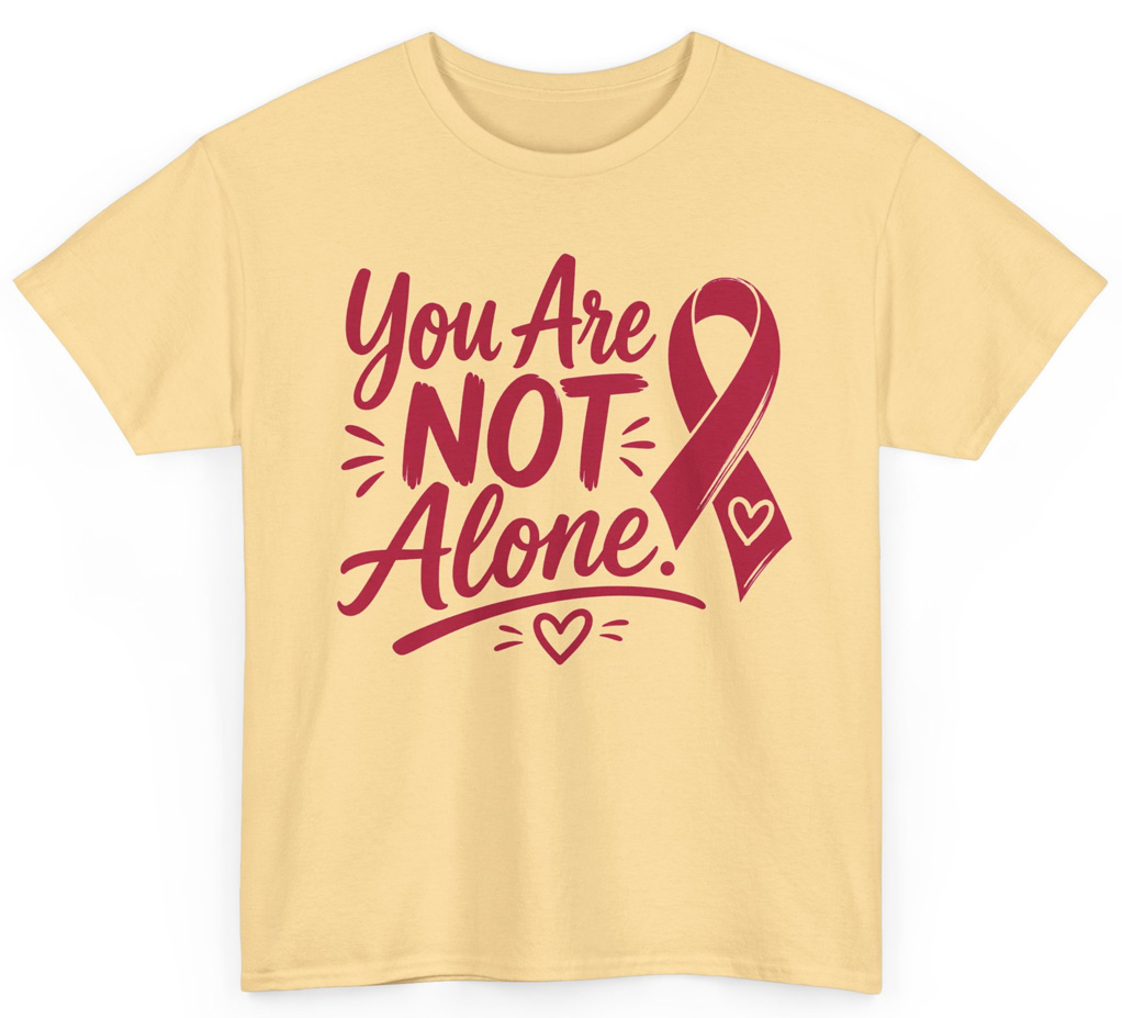 You Are Not Alone Alzheimer's and memory support shirt