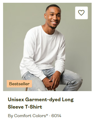 Comfort Colors unisex garment-dyed long sleeve shirt