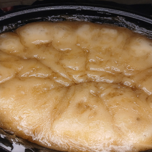 Udderly Black mixture transforming during the soap-making process