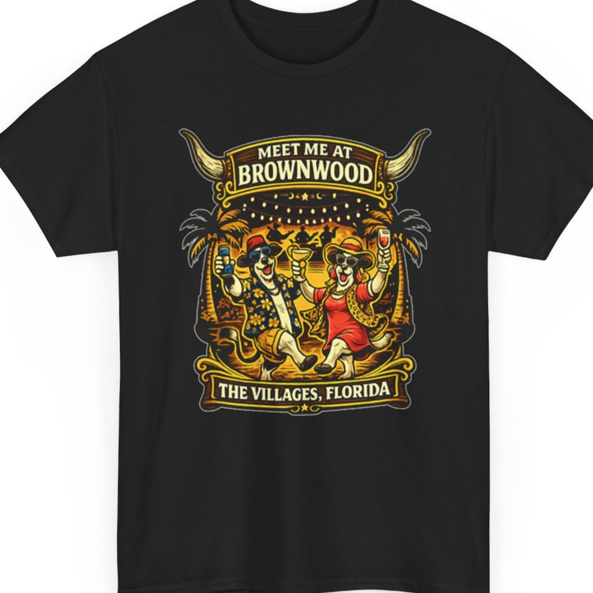 Meet Me At Brownwood The Villages Florida Collector's T-Shirt