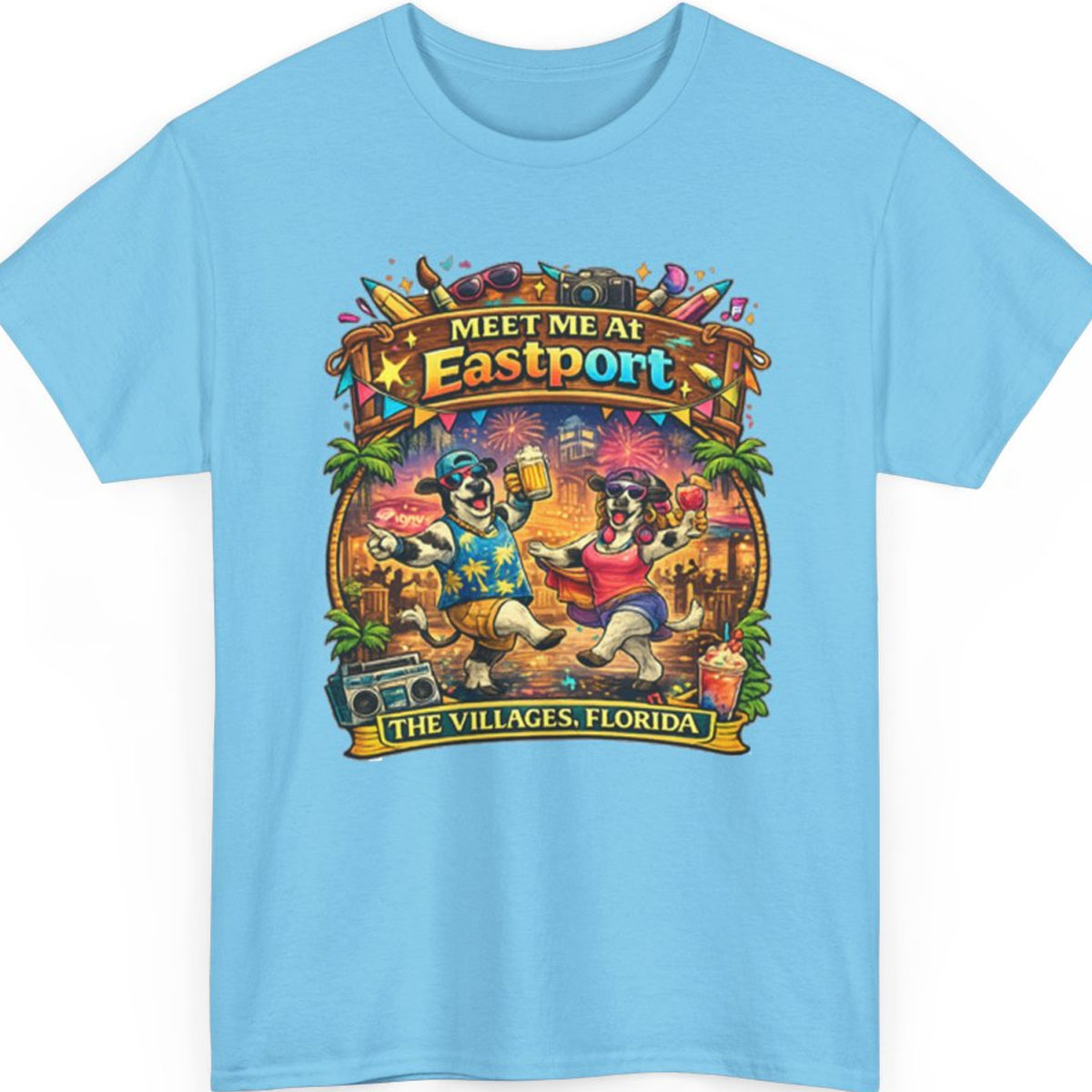 Meet Me At Eastport The Villages Florida Collector's T-Shirt