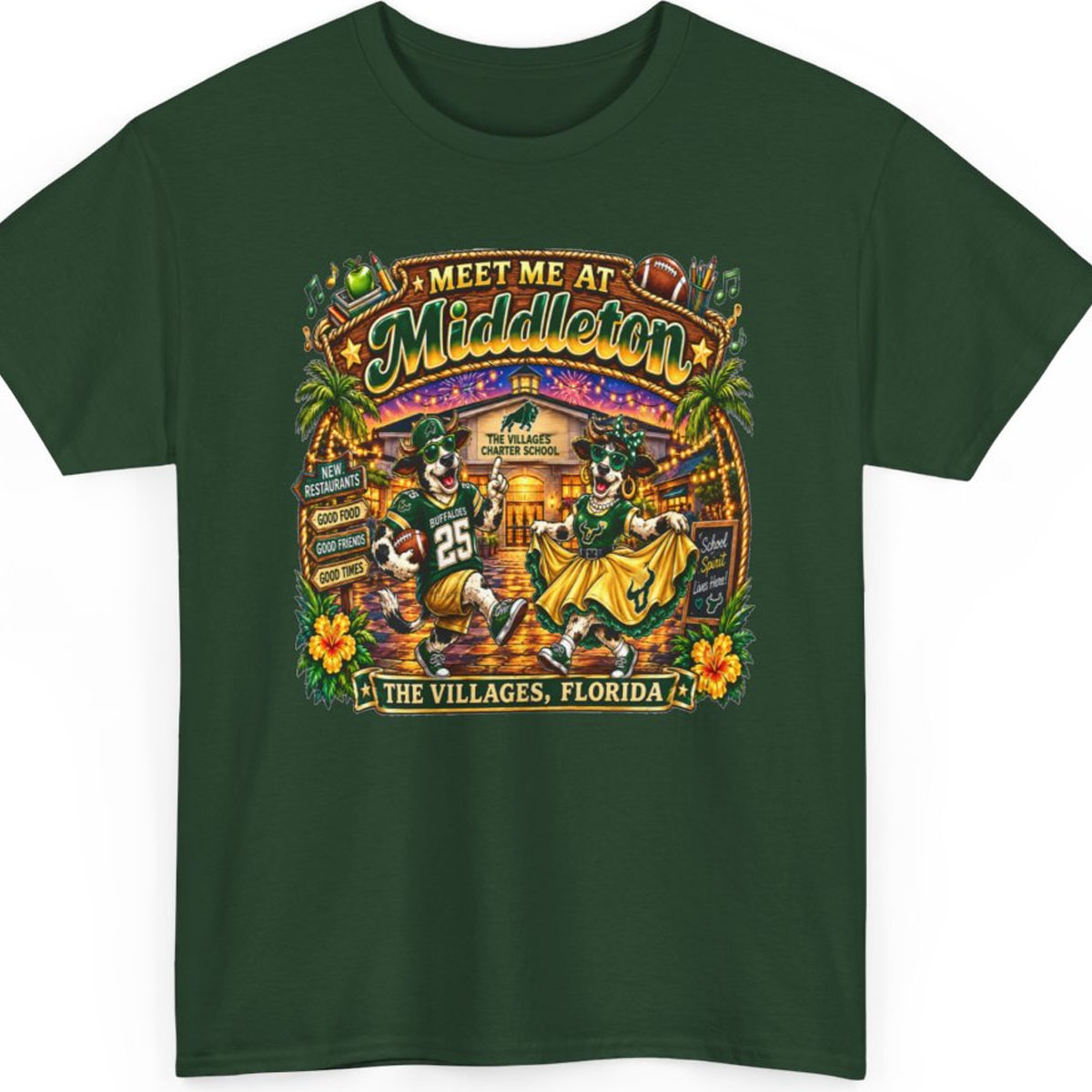 Meet Me At Middleton The Villages Florida Buffaloes Collector's T-Shirt