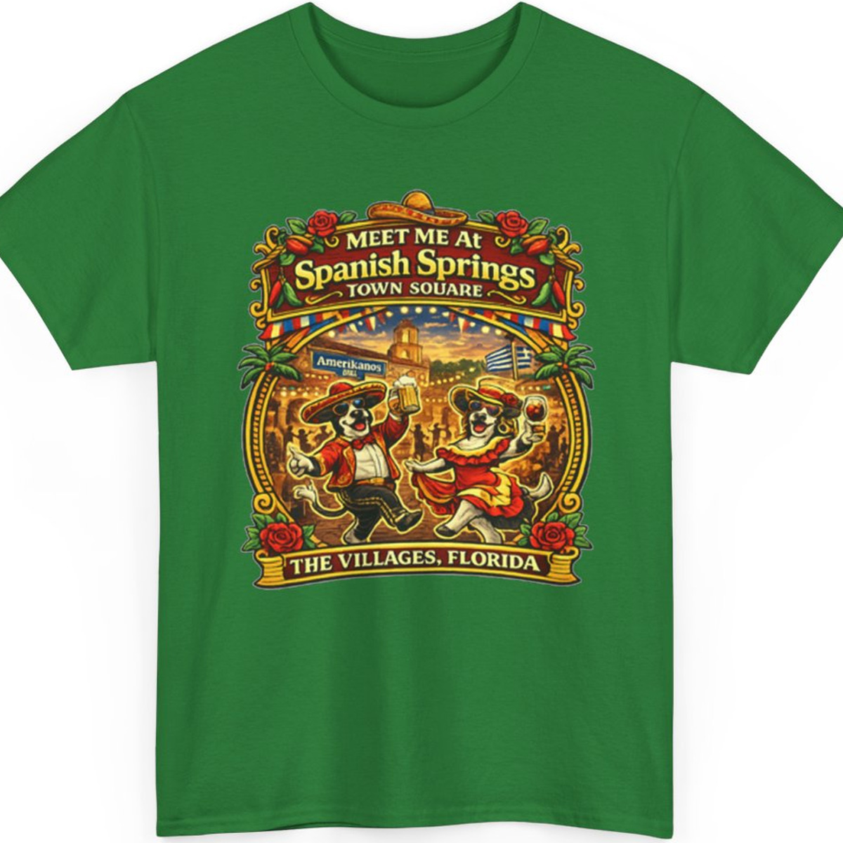 Meet Me At Spanish Springs The Villages Florida Collector's T-Shirt